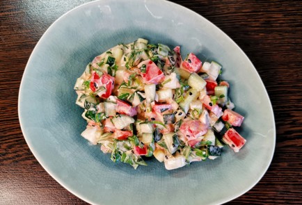 Фото шага рецепта Китайский салат 189307 шаг 13  