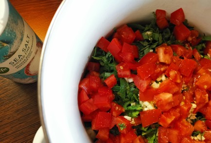 Фото шага рецепта Китайский салат 189307 шаг 9  