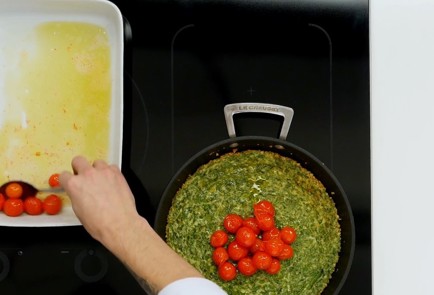 Фото шага рецепта Азербайджанская яичница кюкю 50260 шаг 9  