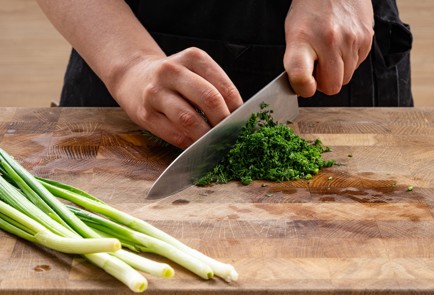 Фото шага рецепта Классическая окрошка на квасе 189003 шаг 5  