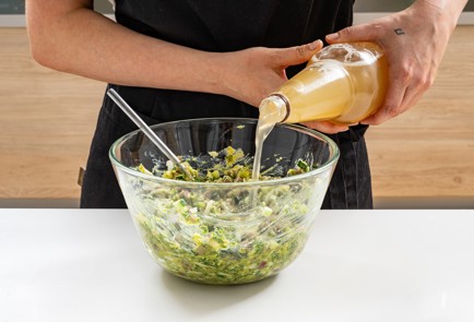 Фото шага рецепта Классическая окрошка на квасе 189003 шаг 8  