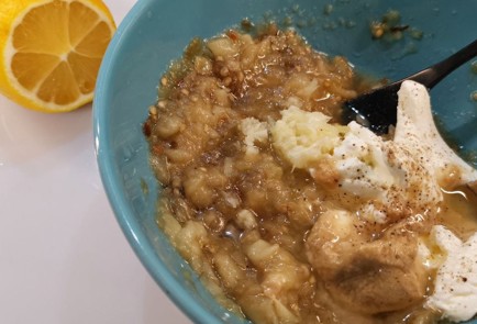 Фото шага рецепта Классический бабагануш с тхиной 152283 шаг 7  