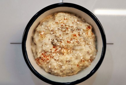 Фото шага рецепта Классический бабагануш с тхиной 152283 шаг 8  