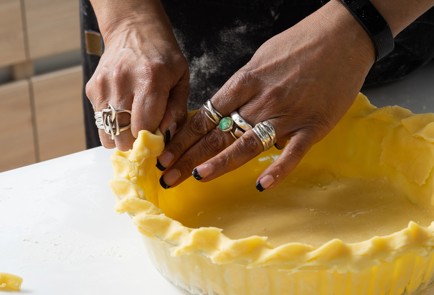 Фото шага рецепта Классический американский тыквенный пирог 140150 шаг 13  