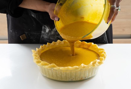 Фото шага рецепта Классический американский тыквенный пирог 140150 шаг 15  