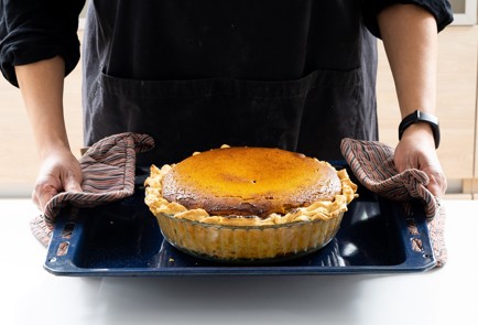 Фото шага рецепта Классический американский тыквенный пирог 140150 шаг 16  