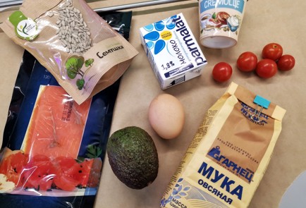 Фото шага рецепта Классический овсяноблин с начинкой 140428 шаг 1  