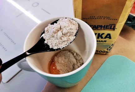 Фото шага рецепта Классический овсяноблин с начинкой 140428 шаг 10  