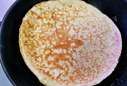 Фото шага рецепта Классический овсяноблин с начинкой 140428 шаг 13  