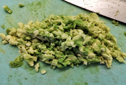 Фото шага рецепта Классический овсяноблин с начинкой 140428 шаг 5  