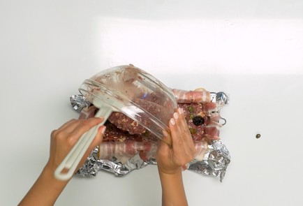 Фото шага рецепта Классический террин из печени 91957 шаг 8  