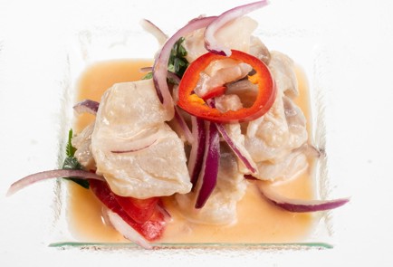 Фото шага рецепта Классическое севиче с молоком тигра 137712 шаг 4  