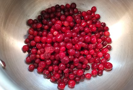 Фото шага рецепта Клюквенный морс 188430 шаг 1