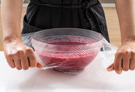 Фото шага рецепта Клюквенный щербет 189258 шаг 9  