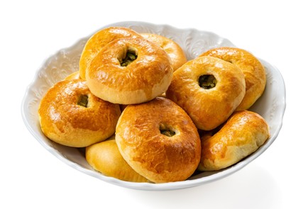 Фото шага рецепта Кныши с лукомпореем 175699 шаг 15  