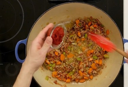 Фото шага рецепта Итальянское мясное рагу кода алла ваччинара 124972 шаг 5  