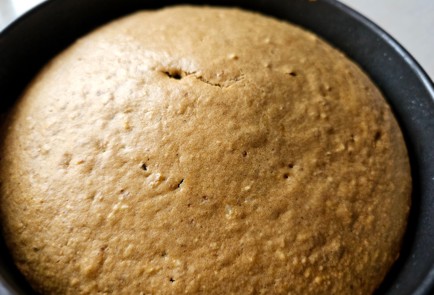 Фото шага рецепта Кофейный кекс с грецким орехом 175359 шаг 9  