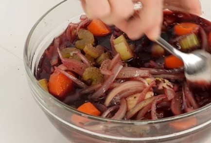 Фото шага рецепта Петух в вине кокован 114843 шаг 4  