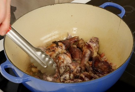 Фото шага рецепта Петух в вине кокован 114843 шаг 7  