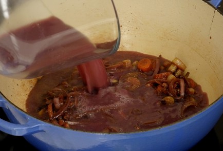 Фото шага рецепта Петух в вине кокован 114843 шаг 8  