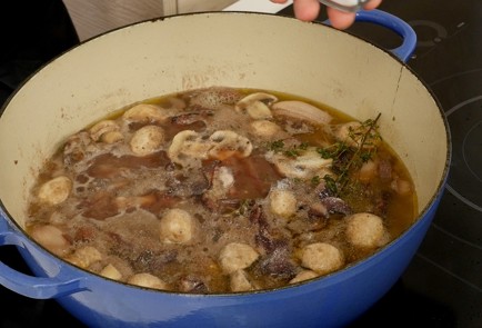 Фото шага рецепта Петух в вине кокован 114843 шаг 9  