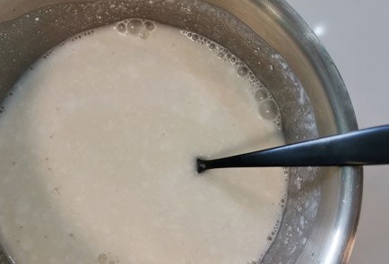 Фото шага рецепта Кокосовая паннакотта с малиной 152487 шаг 5  