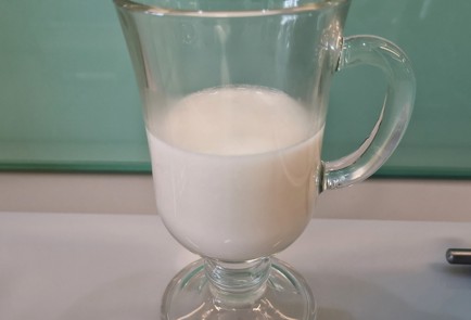 Фото шага рецепта Кокосовая паннакотта с малиной 152487 шаг 6  