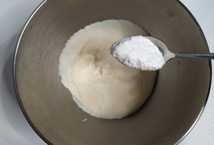 Фото шага рецепта Кокосовый пудинг из манной крупы на растительном молоке 187451 шаг 6  