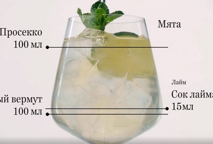 Фото шага рецепта Коктейль Мартини рояле 69297 шаг 5  