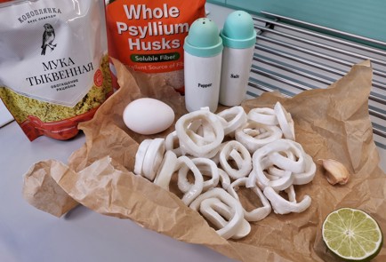 Фото шага рецепта Кольца кальмара в нежном кляре 151109 шаг 1  