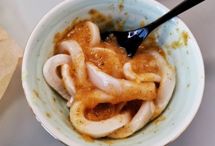 Фото шага рецепта Кольца кальмара в нежном кляре 151109 шаг 9  