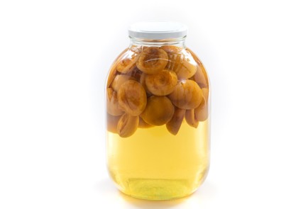 Фото шага рецепта Компот из абрикосов на зиму 174194 шаг 10  