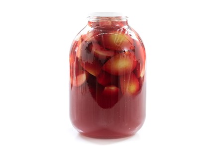 Фото шага рецепта Компот из яблок со свеклой 174635 шаг 10