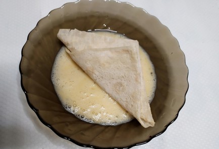 Фото шага рецепта Конвертики из лаваша с творогом и зеленью 187933 шаг 11  