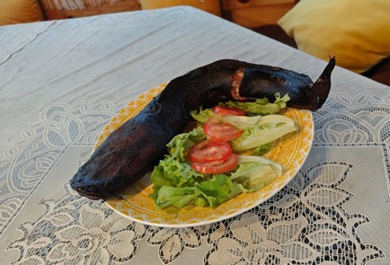 Фото шага рецепта Копченый сом 189301 шаг 12  