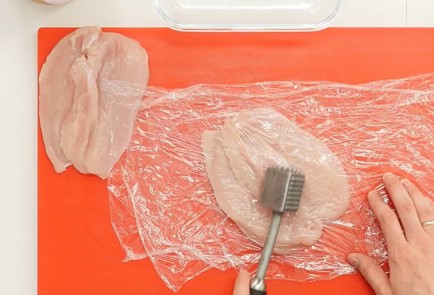 Фото шага рецепта Кордон блю 91879 шаг 3  