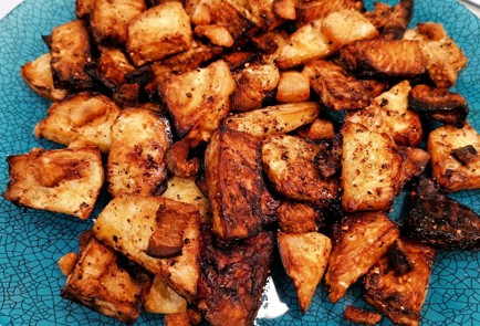 Фото шага рецепта Корень сельдерея обжаренный на сале 153104 шаг 14