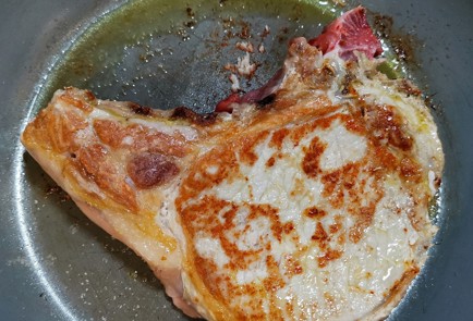 Фото шага рецепта Корейка на сковороде 173963 шаг 3