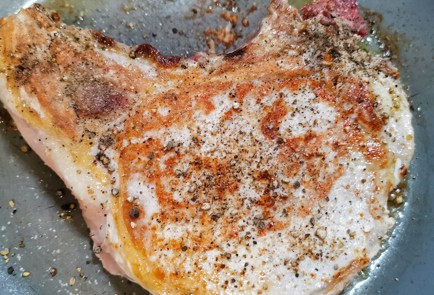 Фото шага рецепта Корейка на сковороде 173963 шаг 4