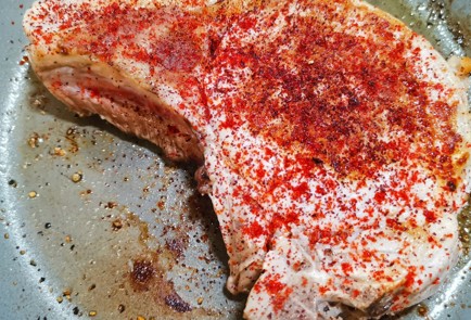 Фото шага рецепта Корейка на сковороде 173963 шаг 7