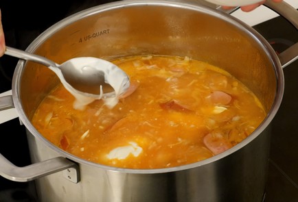 Фото шага рецепта Венгерские щи корхейлевеш 124884 шаг 9  