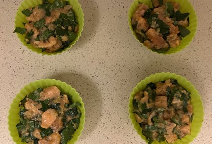 Фото шага рецепта Корзинки из горбуши с зеленью 191011 шаг 11