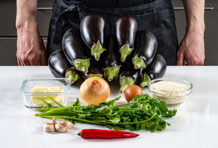 Фото шага рецепта Котлеты из баклажана 191551 шаг 1  