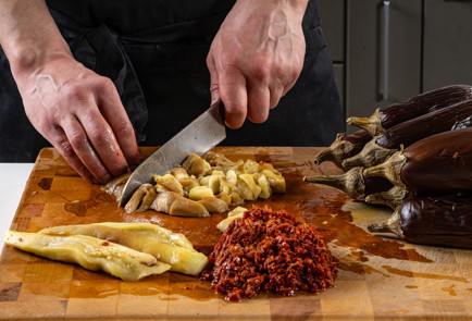 Фото шага рецепта Котлеты из баклажана 191551 шаг 3  