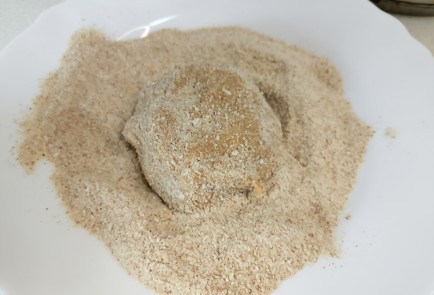 Фото шага рецепта Котлеты из чечевицы с грибами 191603 шаг 9  