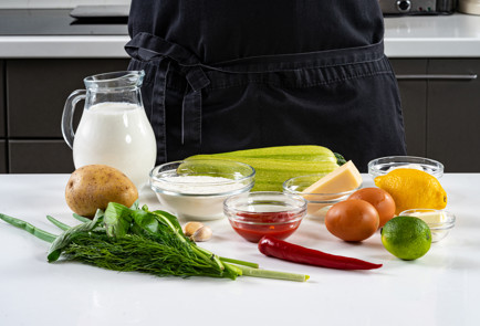 Фото шага рецепта Котлеты из кабачка 191444 шаг 1  