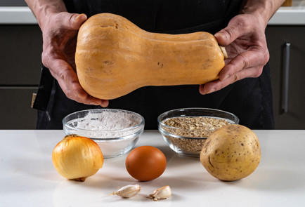 Фото шага рецепта Котлеты из тыквы 191552 шаг 1  