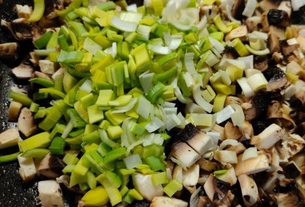 Фото шага рецепта Котлеты куриные с шампиньонами и пореем 191464 шаг 10