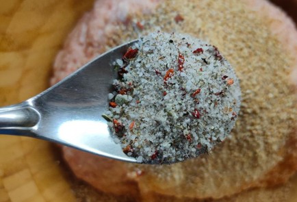 Фото шага рецепта Котлеты куриные с шампиньонами и пореем 191464 шаг 5