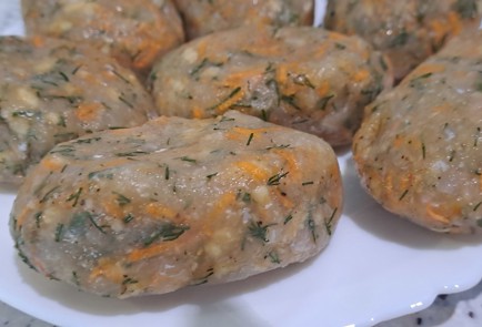 Фото шага рецепта Котлеты рыбные из щуки в духовке 186474 шаг 13  